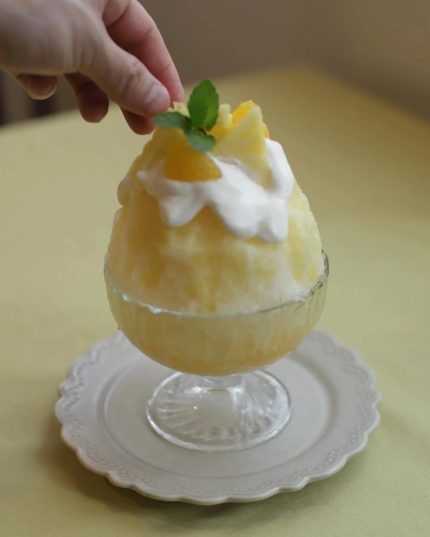 かき氷始まります