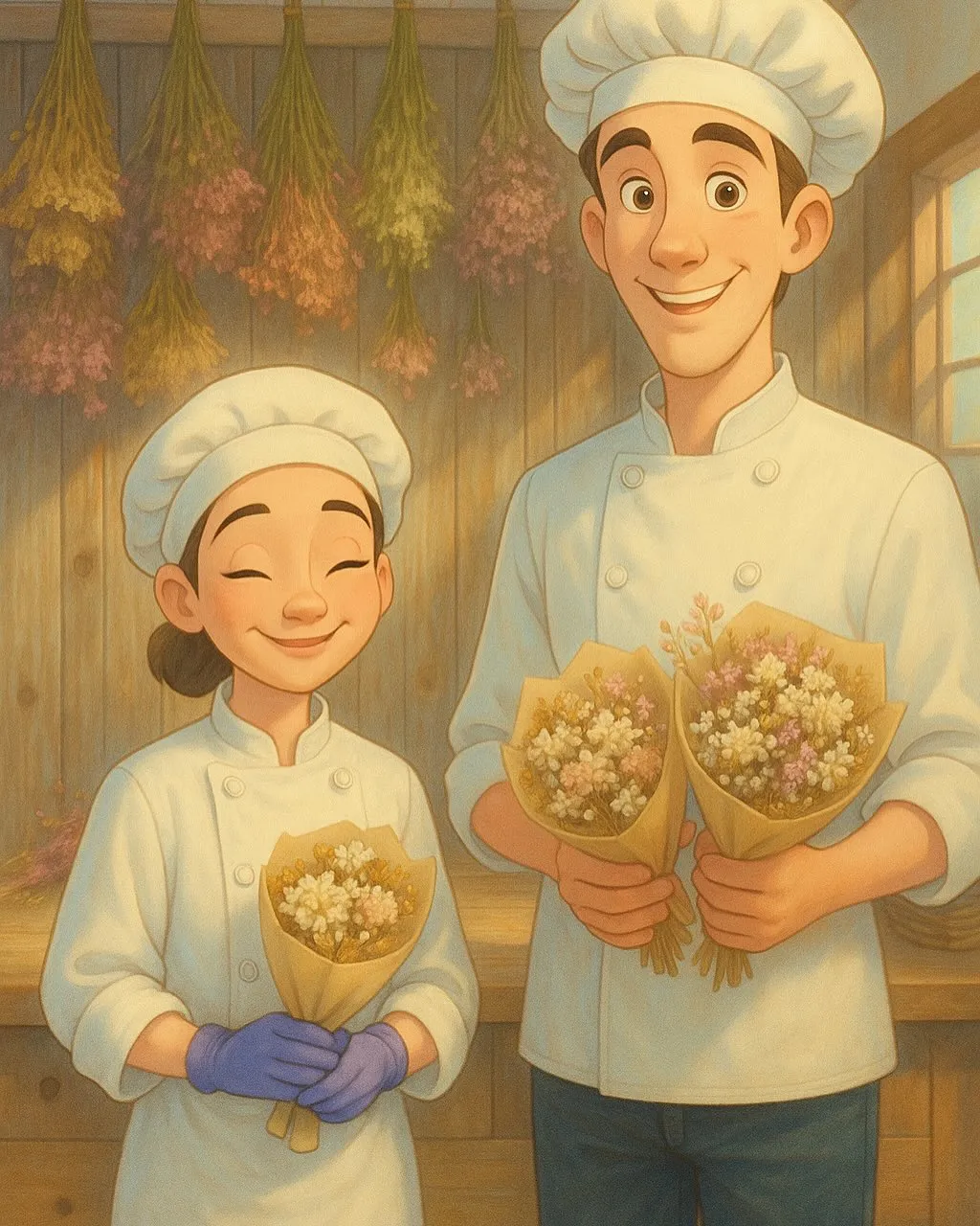 canonのドライフラワー達