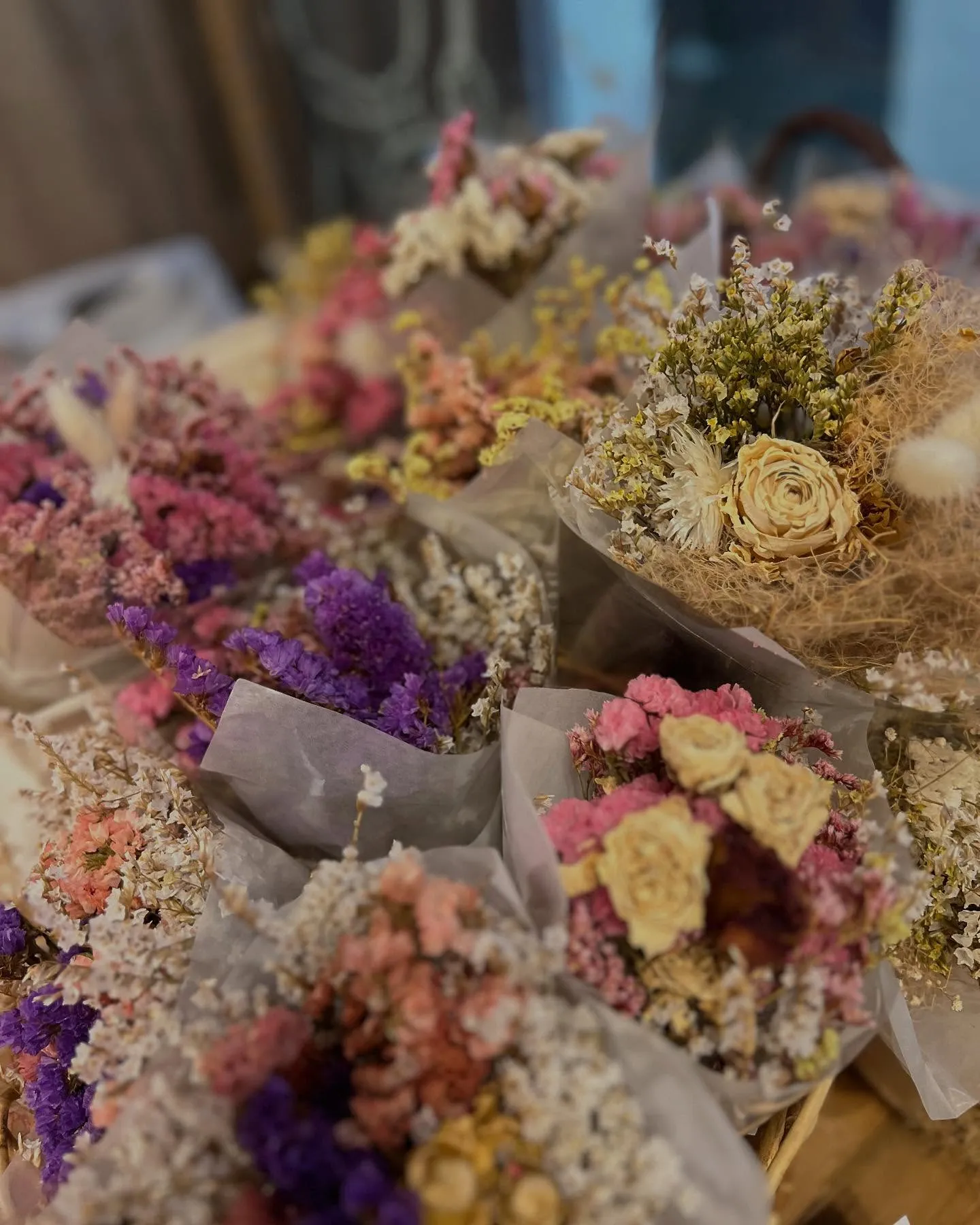 canonのドライフラワー達