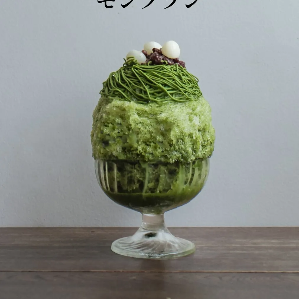 かき氷ラストスパート