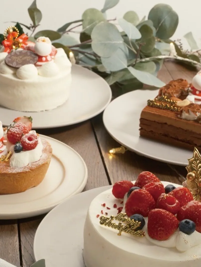 クリスマスケーキのご予約受付の準備ができました