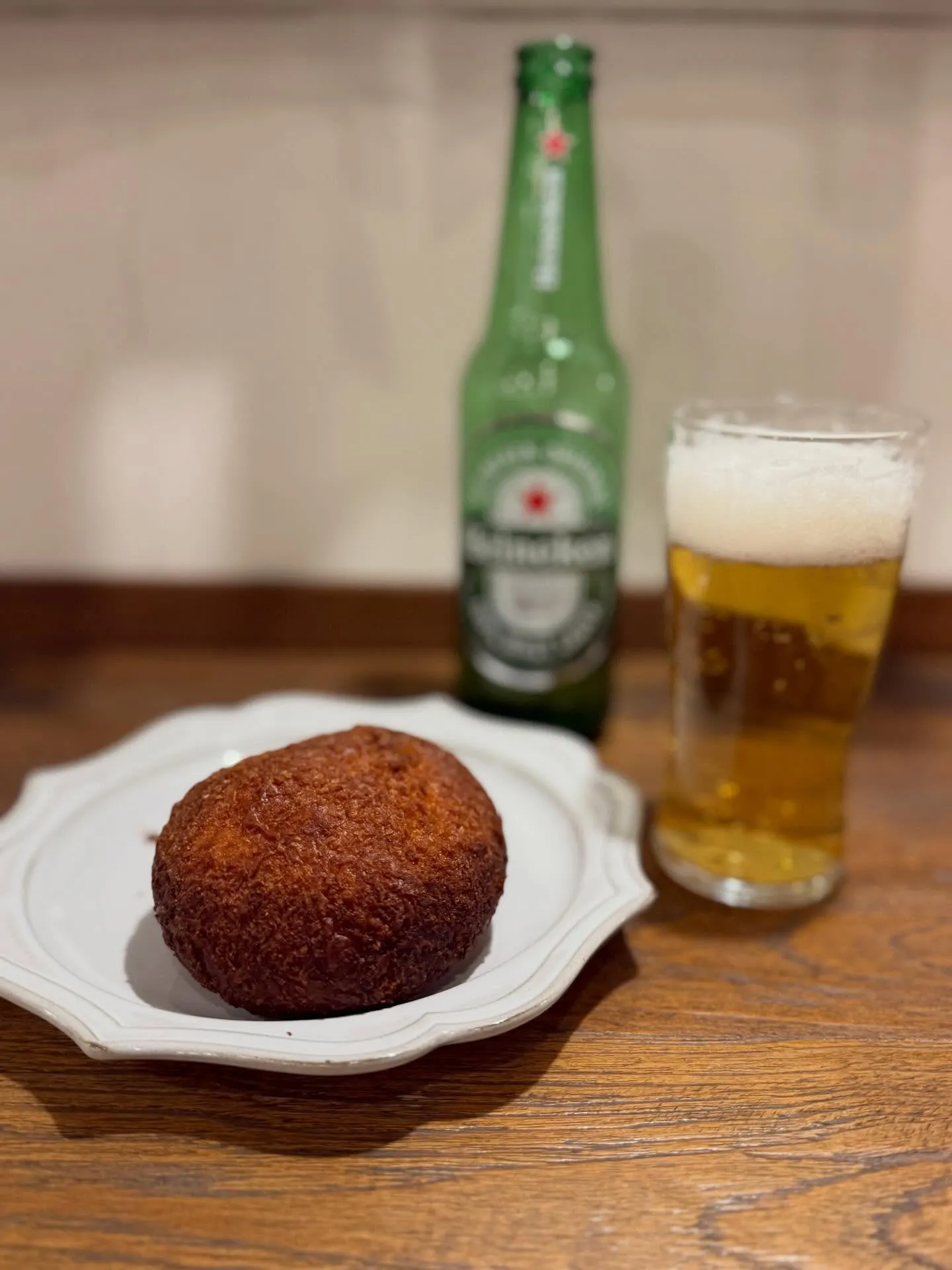 キーマカレーパンとハイネケン