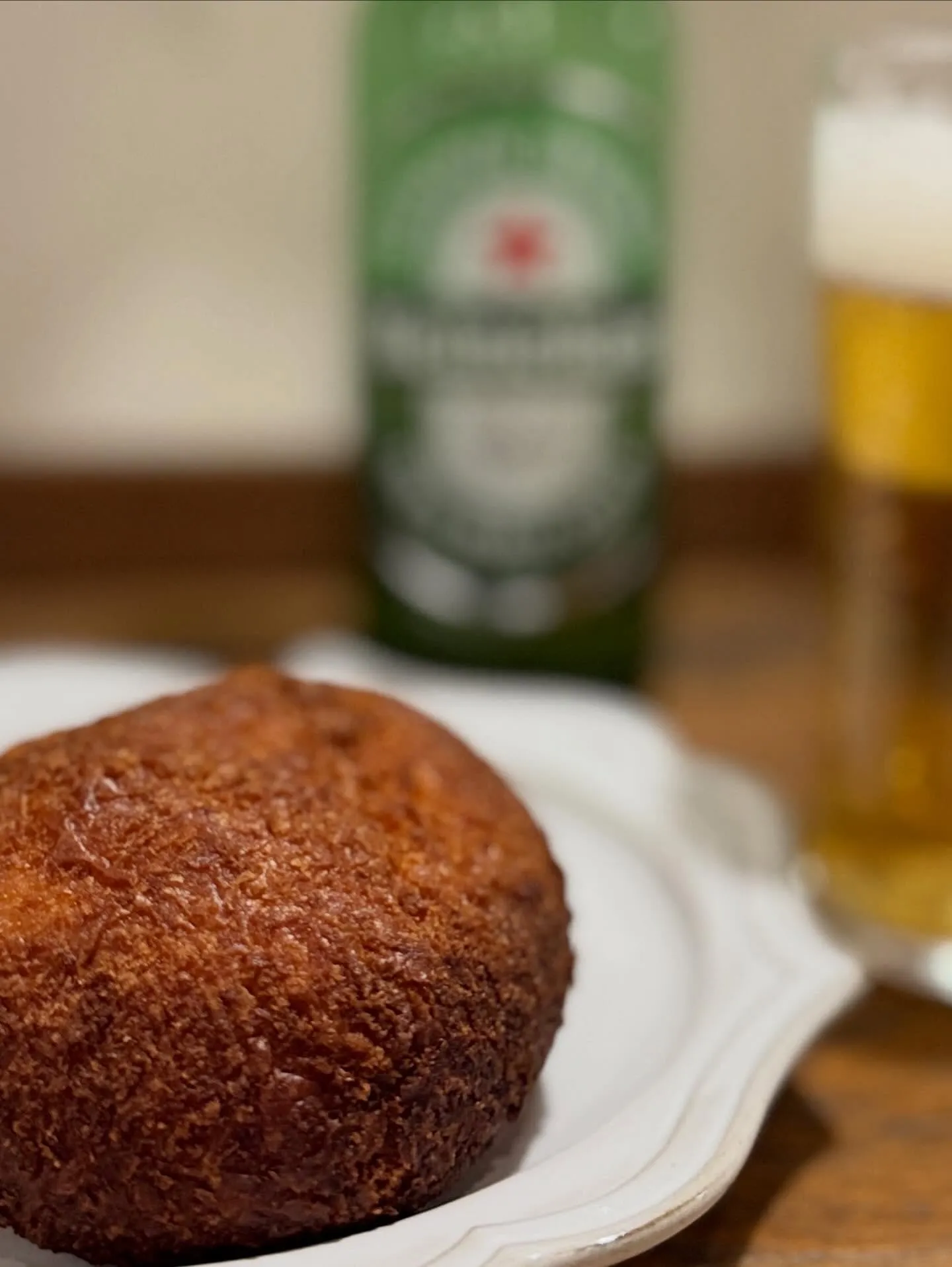 キーマカレーパンとハイネケン