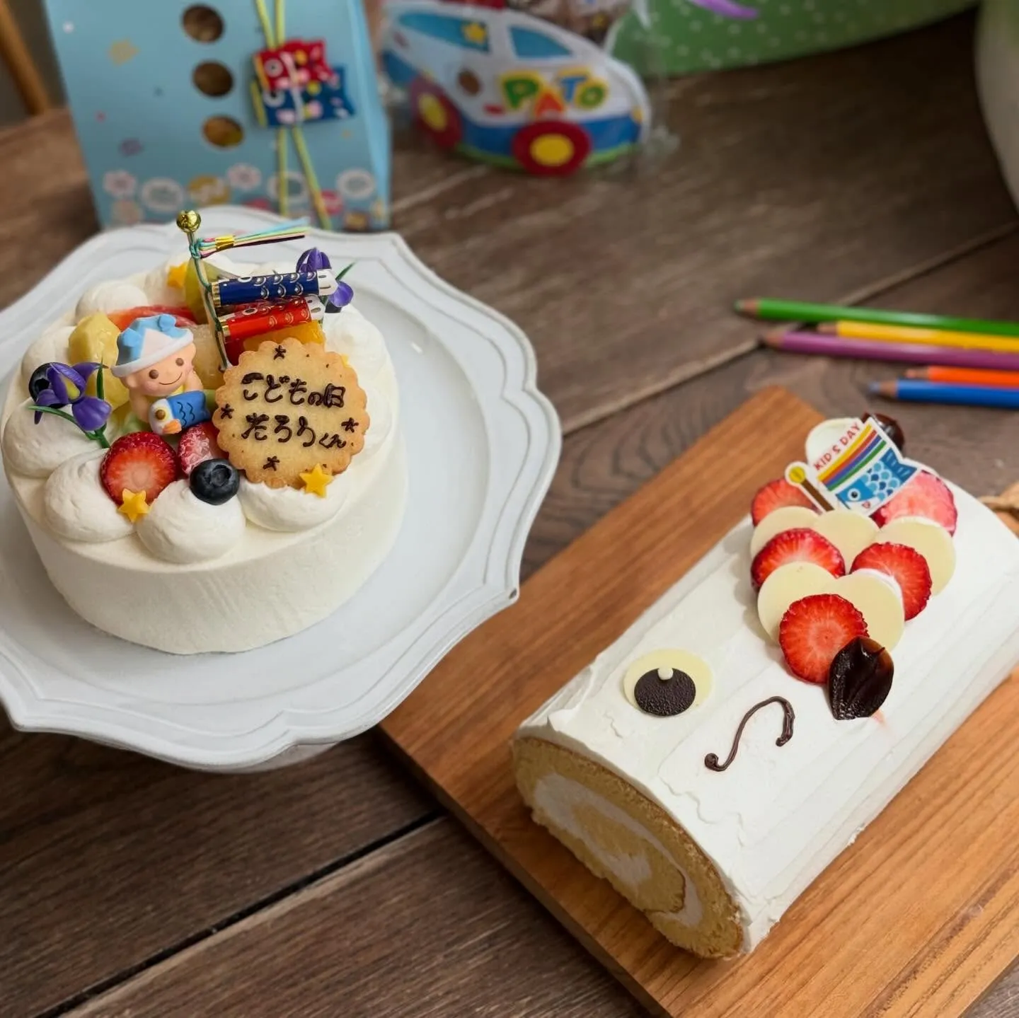 こどもの日ケーキ